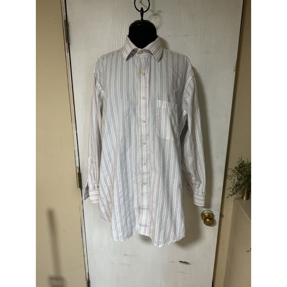Paul Frederick men’s shirt 17.5 34 long sleeve button down